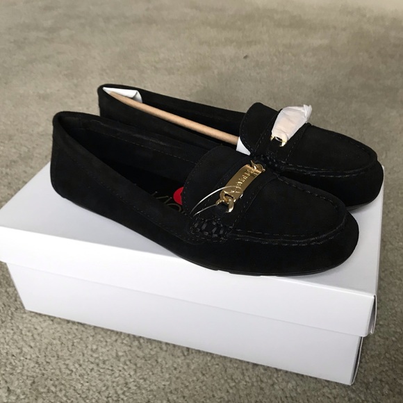 calvin klein lunasi suede